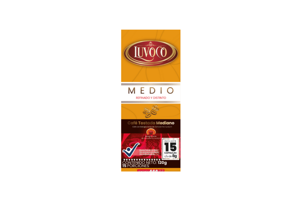 LUVOCO CÁPSULAS MEDIO x15